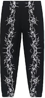 Givenchy FW21 Embroidered Print Fleece Jogger Pants Men’s Black BM50YB3Y6V-001 Givenchy FW21 Embroidered Print Fleece Jogger Pants Men’s Black BM50YB3Y6V-001