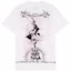 Order GIVENCHY FW21 T-Shirt Putih Lelaki Grafik Gothic Loose Fit Lengan Pendek. BM71583Y6B-100