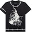 Buy Givenchy FW21 Gothic Print Loose Fit Black T-Shirt BM71663Y6B-001