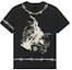 Order Givenchy FW21 Gothic Print Loose Fit Black T-Shirt BM71663Y6B-001