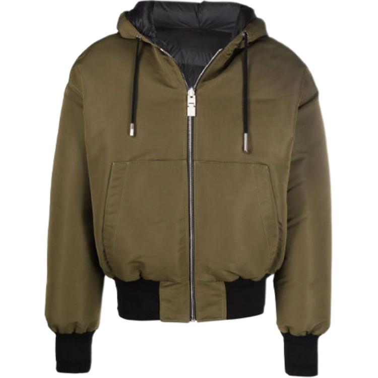 Givenchy FW21 Logo Hooded Down Jacket BM00R113P3-303