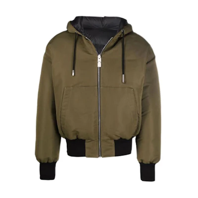 Givenchy FW21 Logo Hooded Down Jacket BM00R113P3-303