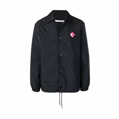 Givenchy FW21 Logo Patch Collar Jacket Black () BM007F10PW-001