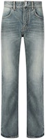 Givenchy FW21 Mid-Rise Straight-Leg Distressed Jeans Men Blue BM50UY5Y1C-420 Givenchy FW21 Mid-Rise Straight-Leg Distressed Jeans Men Blue BM50UY5Y1C-420