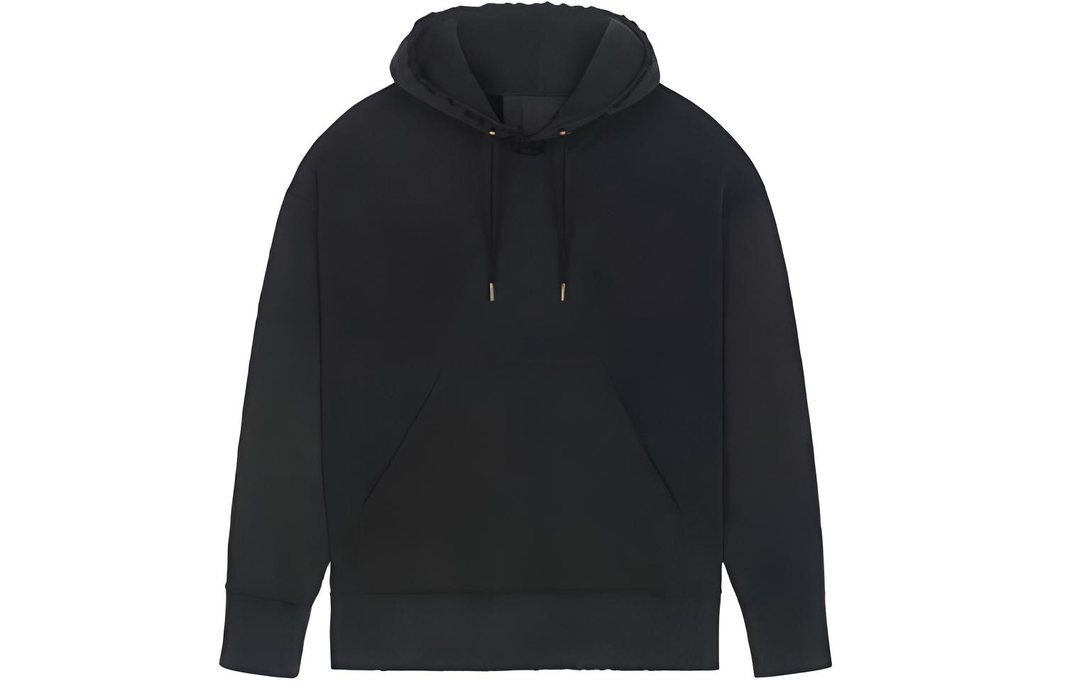 Givenchy FW21 Oversized Handkerchief Patch Hoodie Black Men’s BMJ0DH3Y69-001