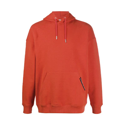 Givenchy FW21 Red Oversized Pocket Hoodie Long Sleeve BMJ066305B-620