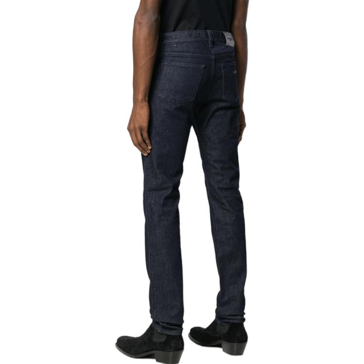 Shop Givenchy Celana Jeans Slim Fit Warna Solid Biru FW21. BM50EX50C5-410