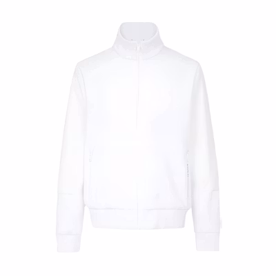 Givenchy FW21 Solid Color Zip-Up High-Collar Jacket for Men BMJ07U30AE-100