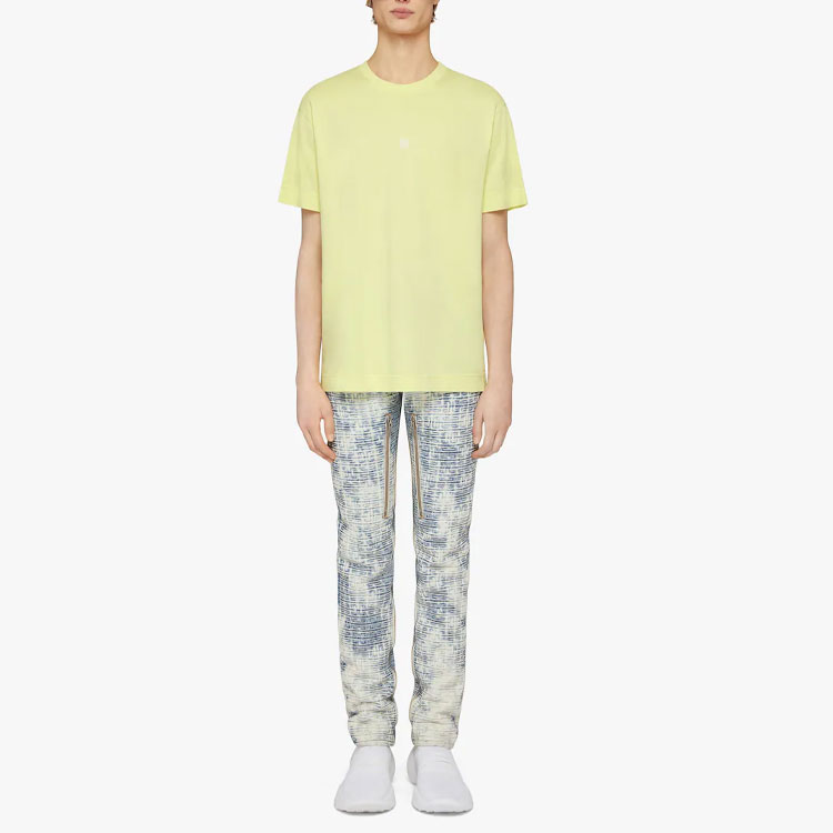 Lookbook GIVENCHY FW22 4G Skinny Jeans Bleached Biru Muda Celana Denim BM513J5Y31-490