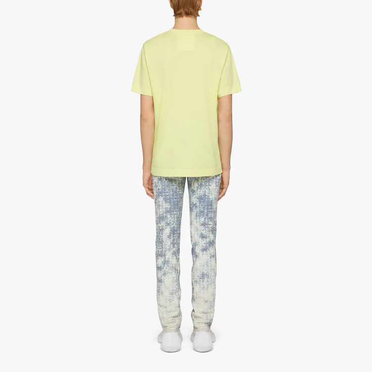 Shop GIVENCHY FW22 4G Skinny Jeans Bleached Biru Muda Celana Denim BM513J5Y31-490