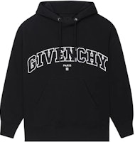 Givenchy FW22 Black Hoodie with Letter Logo Print and Drawstring. BMJ0HC3Y8Q-001 Givenchy FW22 Black Hoodie with Letter Logo Print and Drawstring. BMJ0HC3Y8Q-001
