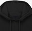 Sizing 지방시 FW22 블랙 후드티 로고 프린트 및 드로스트링. BMJ0HC3Y8Q-001