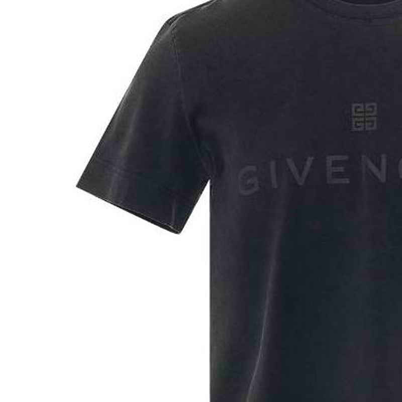 GIVENCHY FW22  Black Logo Print Crewneck T-Shirt. BM716G3Y7N-011 圖 7