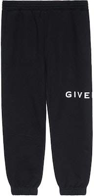Givenchy FW22 Black Loose Knit Sweatpants with Letter Print. BM514M3YAC-001 Order Givenchy FW22 Black Loose Knit Sweatpants with Letter Print. BM514M3YAC-001
