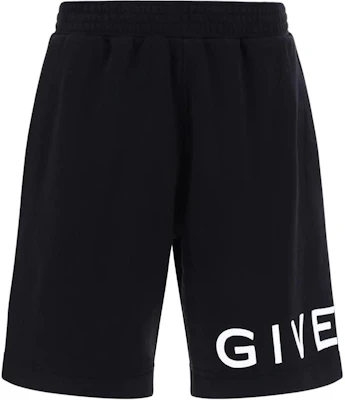 GIVENCHY FW22 Celana Pendek Hitam Logo Elastis Fit Santai. BM51363Y78-001 Order GIVENCHY FW22 Celana Pendek Hitam Logo Elastis Fit Santai. BM51363Y78-001