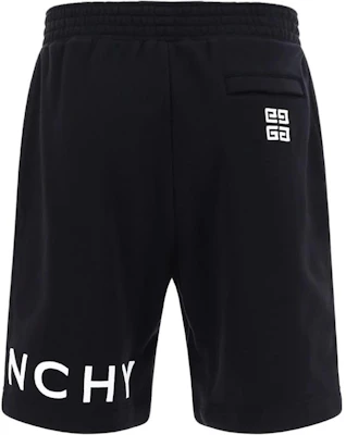 GIVENCHY FW22 Celana Pendek Hitam Logo Elastis Fit Santai. BM51363Y78-001 Lookbook GIVENCHY FW22 Celana Pendek Hitam Logo Elastis Fit Santai. BM51363Y78-001