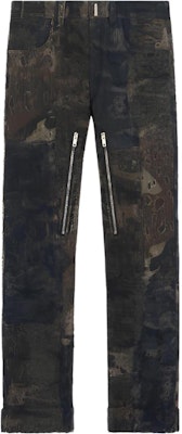 지방시 FW22 블랙 카모플라주 프린트 스트레이트 핏 데님 팬츠 BM50W250PD-001 Buy 지방시 FW22 블랙 카모플라주 프린트 스트레이트 핏 데님 팬츠 BM50W250PD-001