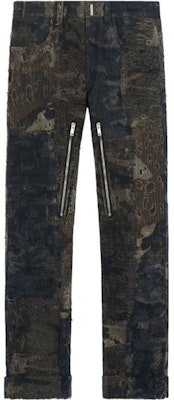 지방시 FW22 블랙 카모플라주 프린트 스트레이트 핏 데님 팬츠 BM50W250PD-001 Order 지방시 FW22 블랙 카모플라주 프린트 스트레이트 핏 데님 팬츠 BM50W250PD-001