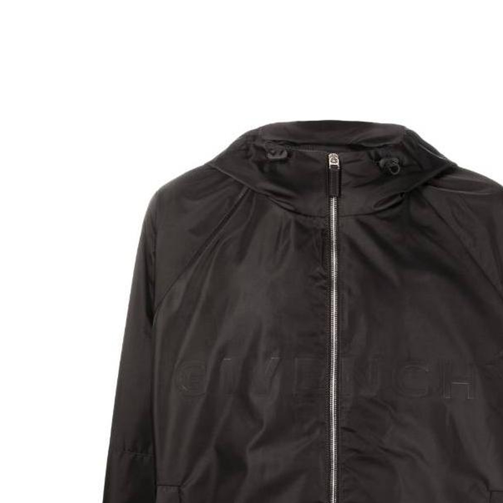 Details for ジバンシィ FW22 ブラック無地ジップアップフーディカジュアルジャケット. BM00XW13YT-001