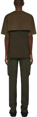 GIVENCHY FW22 Green Layered Logo Print Casual Short Sleeve T-Shirt. BM71FF3Y8V-309 Shop GIVENCHY FW22 Green Layered Logo Print Casual Short Sleeve T-Shirt. BM71FF3Y8V-309