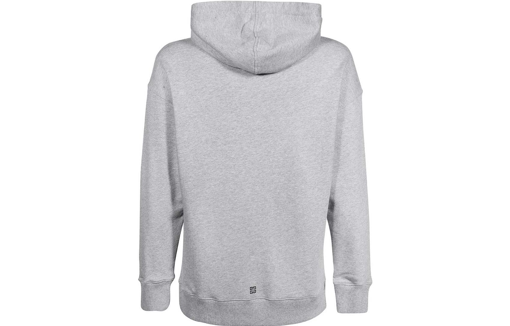 Lookbook ジバンシィ FW22 グレーフーディー レター刺繍入り BMJ0HC3YAC-055