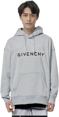 ジバンシィ FW22 グレーフーディー レター刺繍入り BMJ0HC3YAC-055 Shop ジバンシィ FW22 グレーフーディー レター刺繍入り BMJ0HC3YAC-055