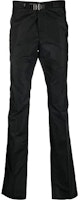 Givenchy FW22 Slim Fit Casual Pants Black with Solid Buckle Detail. BM511413YT-001 Givenchy FW22 Slim Fit Casual Pants Black with Solid Buckle Detail. BM511413YT-001