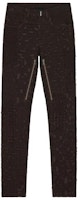 Givenchy FW22 Slim Fit Zipper Straight-Leg Jeans Deep Brown BM512W5Y3A-201 Givenchy FW22 Slim Fit Zipper Straight-Leg Jeans Deep Brown BM512W5Y3A-201