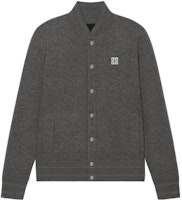 GIVENCHY FW22 Solid Color Logo Embroidered Jacket - Dark Gray BM00ZC4YCB-021 GIVENCHY FW22 Solid Color Logo Embroidered Jacket - Dark Gray BM00ZC4YCB-021