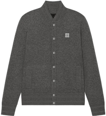 Chaqueta Gris Oscuro GIVENCHY FW22 con Logo Bordado y Color Sólido. BM00ZC4YCB-021 Order Chaqueta Gris Oscuro GIVENCHY FW22 con Logo Bordado y Color Sólido. BM00ZC4YCB-021