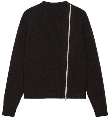 Cárdigan de Punto Cuello V con Cremallera Trasera Marrón Oscuro GIVENCHY FW22 BM90KV4YC4-200 Lookbook Cárdigan de Punto Cuello V con Cremallera Trasera Marrón Oscuro GIVENCHY FW22 BM90KV4YC4-200