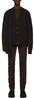 Cárdigan de Punto Cuello V con Cremallera Trasera Marrón Oscuro GIVENCHY FW22 BM90KV4YC4-200 Shop Cárdigan de Punto Cuello V con Cremallera Trasera Marrón Oscuro GIVENCHY FW22 BM90KV4YC4-200