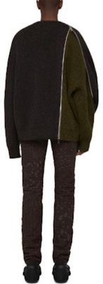 Cárdigan de Punto Cuello V con Cremallera Trasera Marrón Oscuro GIVENCHY FW22 BM90KV4YC4-200 Purchase Cárdigan de Punto Cuello V con Cremallera Trasera Marrón Oscuro GIVENCHY FW22 BM90KV4YC4-200