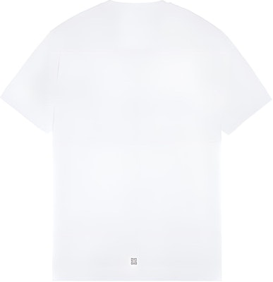 지방시 FW22 화이트 로고 프린트 반팔 티셔츠. BM716G3YAC-100 Lookbook 지방시 FW22 화이트 로고 프린트 반팔 티셔츠. BM716G3YAC-100