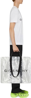 지방시 FW22 화이트 로고 프린트 반팔 티셔츠. BM716G3YAC-100 Details for 지방시 FW22 화이트 로고 프린트 반팔 티셔츠. BM716G3YAC-100