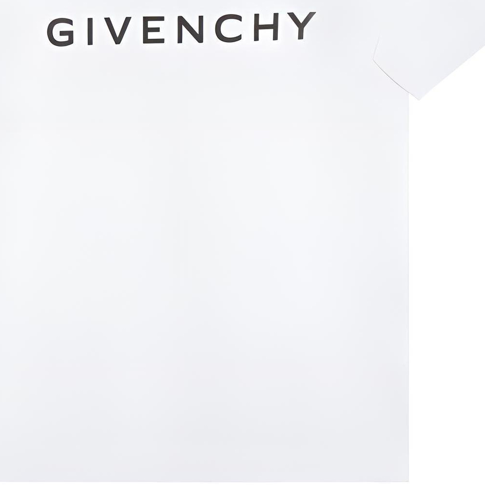 Cheap GIVENCHY FW22 Kaos Pendek Putih Logo Cetak. BM716G3YAC-100