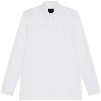 GIVENCHY FW22 Kemeja Putih Polos Lengan Panjang Leher Kotak Kancing. BM60PQ146X-100 Buy GIVENCHY FW22 Kemeja Putih Polos Lengan Panjang Leher Kotak Kancing. BM60PQ146X-100