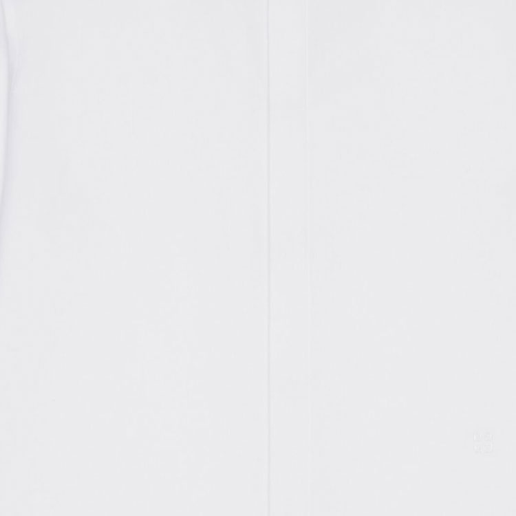 Sizing GIVENCHY FW22 Kemeja Putih Polos Lengan Panjang Leher Kotak Kancing. BM60PQ146X-100