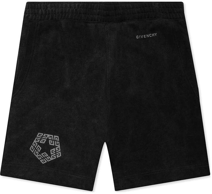 givenchy-fw-22-black-logo-print-elastic-casual-shorts-fashion-bm-515-e3-y7-r-020
