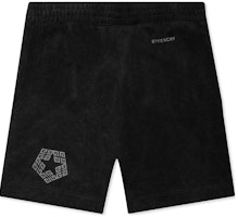 GIVENCHY FW22 Black Logo Print Elastic Casual Shorts Fashion. BM515E3Y7R-020 GIVENCHY FW22 Black Logo Print Elastic Casual Shorts Fashion. BM515E3Y7R-020