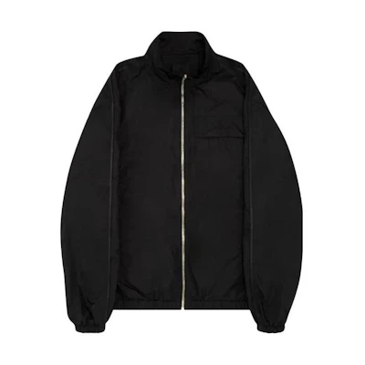 Givenchy FW22 Black Solid Color Zip-Up Casual Jacket BM00Z713YT-001