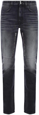 Givenchy FW22 Jeans Distressed High-Waisted Pria Hitam/Putih. BM512W5Y3K-004 Buy Givenchy FW22 Jeans Distressed High-Waisted Pria Hitam/Putih. BM512W5Y3K-004