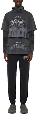 紀梵希FW22層次感高領套頭灰色男士T恤 BM71FC3Y8T-020 Shop 紀梵希FW22層次感高領套頭灰色男士T恤 BM71FC3Y8T-020