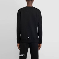 Sudadera Negra Givenchy FW22 con Estampado de Letras Crewneck Pullover. BMJ0HA3YAC-001 Shop Sudadera Negra Givenchy FW22 con Estampado de Letras Crewneck Pullover. BMJ0HA3YAC-001