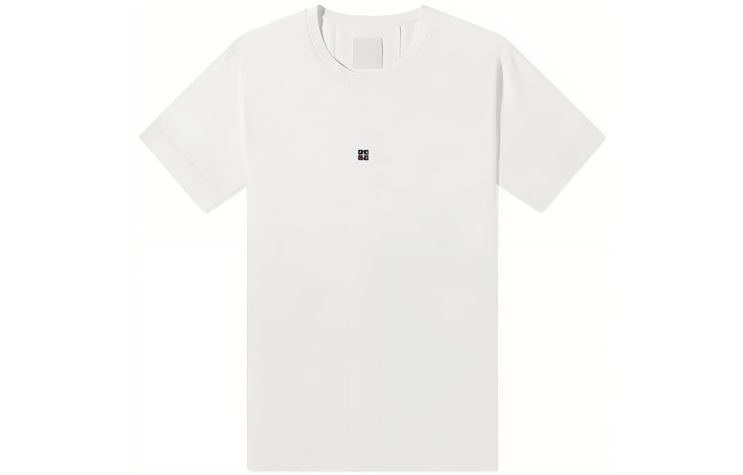 GIVENCHY FW22 Logo Crewneck T-Shirt White  Tee BM71DK3Y6B-100 圖 2