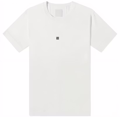 纪梵希 FW22 白色标志短袖T恤 BM71DK3Y6B-100 Order 纪梵希 FW22 白色标志短袖T恤 BM71DK3Y6B-100