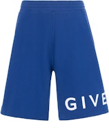 Givenchy FW22 Logo Print Bermuda Shorts Men’s Blue BM513A3Y78-426 Givenchy FW22 Logo Print Bermuda Shorts Men’s Blue BM513A3Y78-426