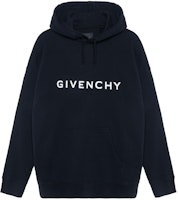 GIVENCHY FW22 Logo Print Black Hoodie Casual Sweatshirt. BMJ0HC3YAC-001 GIVENCHY FW22 Logo Print Black Hoodie Casual Sweatshirt. BMJ0HC3YAC-001