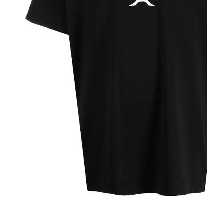 Sizing GIVENCHY FW22 Logo Printed Black Short Sleeve Casual T-Shirt . BM716R3Y88-001