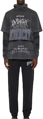 ジバンシィ FW22 ロゴ スリムフィット ジョガーパンツ メンズ ブラック BM514M3Y7M-011 Lookbook ジバンシィ FW22 ロゴ スリムフィット ジョガーパンツ メンズ ブラック BM514M3Y7M-011